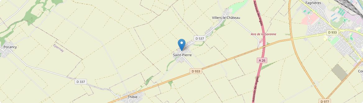 Saint-Pierre - Carte