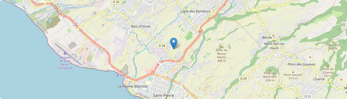 Saint-Pierre - Carte