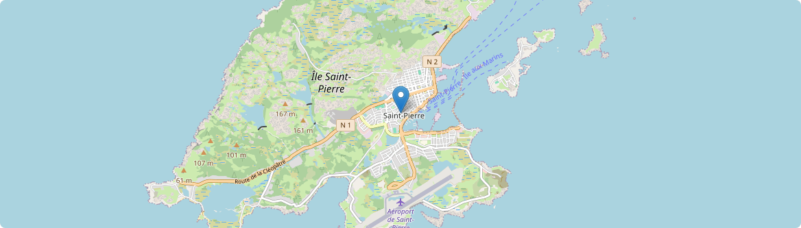 Saint-Pierre - Carte