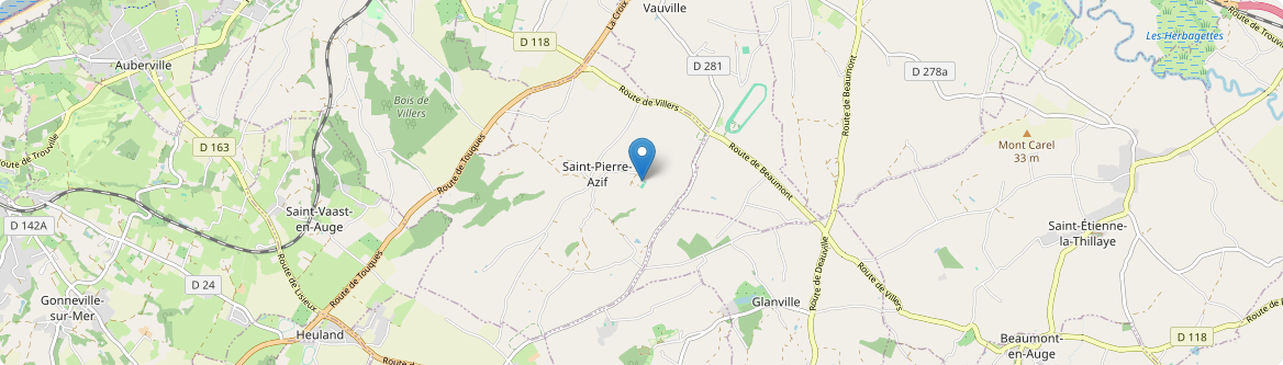 Saint-Pierre-Azif - Carte