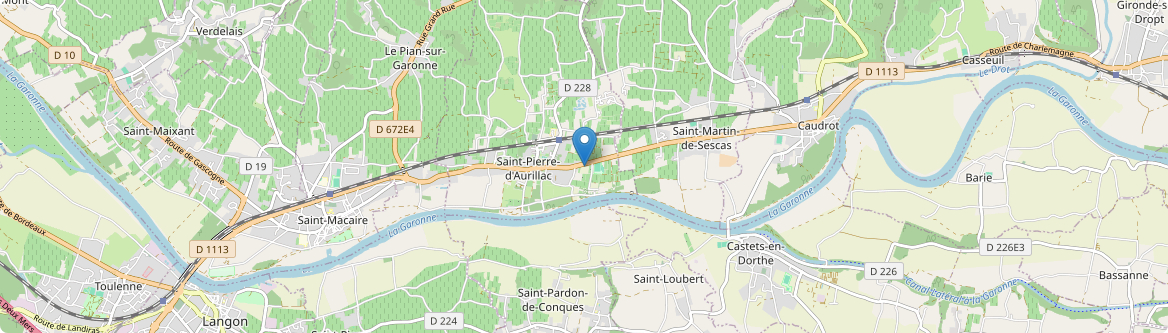 Saint-Pierre-d'Aurillac - Carte