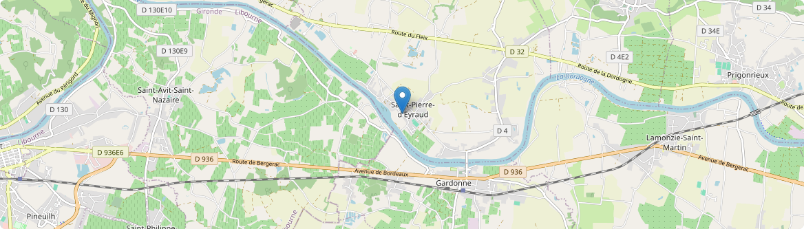 Saint-Pierre-d'Eyraud - Carte