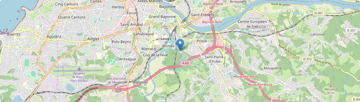 Saint-Pierre-d'Irube - Carte