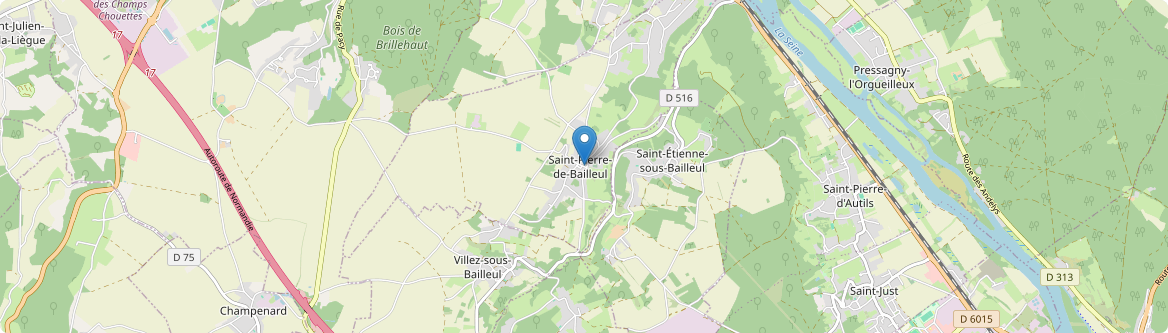 Saint-Pierre-de-Bailleul - Carte