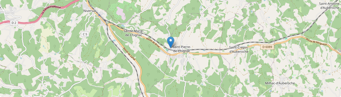 Saint-Pierre-de-Chignac - Carte