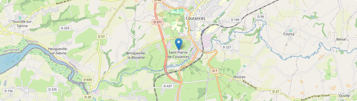 Saint-Pierre-de-Coutances - Carte