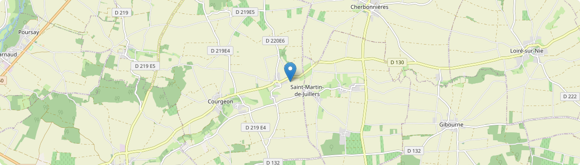 Saint-Pierre-de-Juillers - Carte