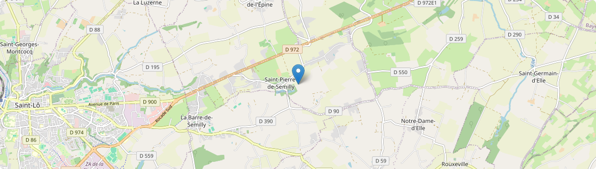 Saint-Pierre-de-Semilly - Carte