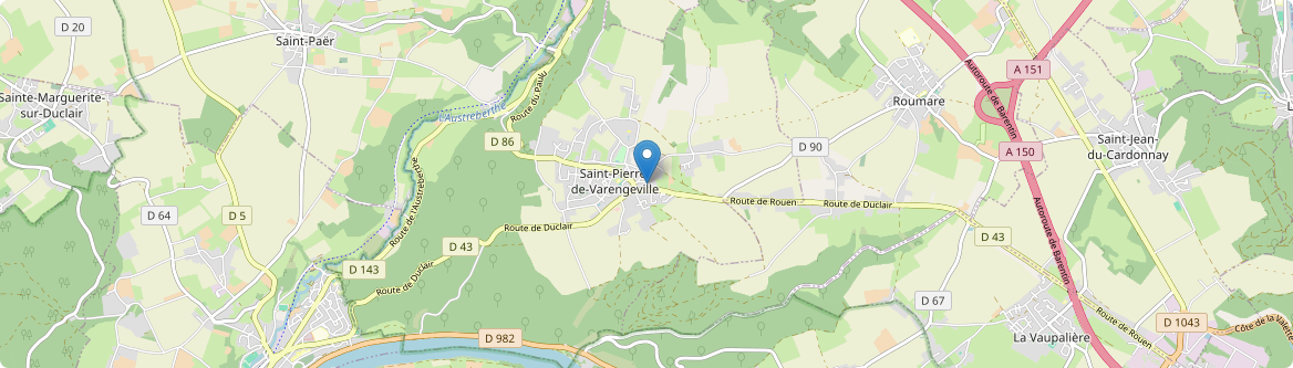 Saint-Pierre-de-Varengeville - Carte
