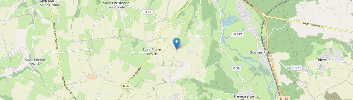Saint-Pierre-des-Ifs - Carte