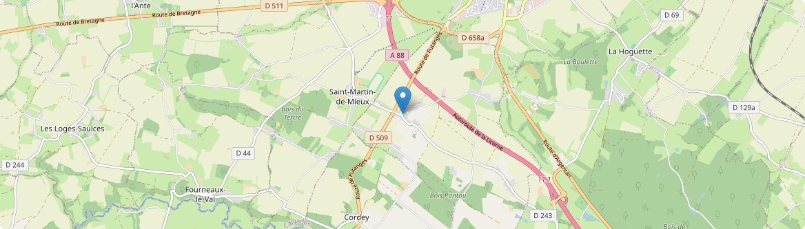 Saint-Pierre-du-Bû - Carte