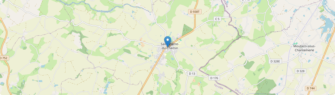 Saint-Pierre-du-Chemin - Carte