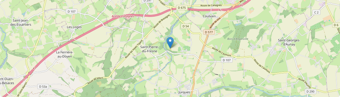 Saint-Pierre-du-Fresne - Carte