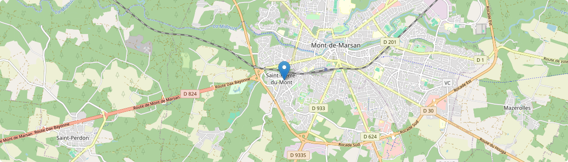 Saint-Pierre-du-Mont - Carte
