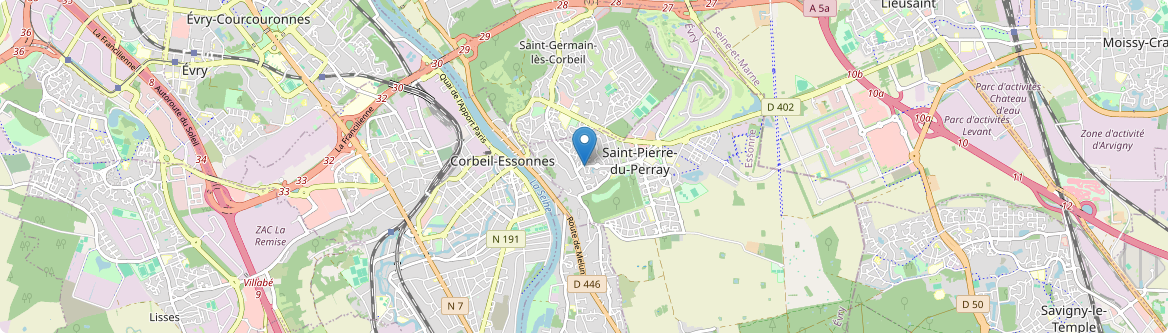 Saint-Pierre-du-Perray - Carte