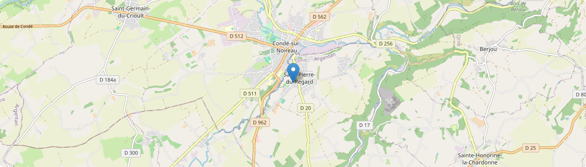 Saint-Pierre-du-Regard - Carte
