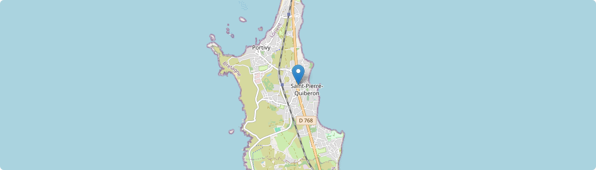Saint-Pierre-Quiberon - Carte
