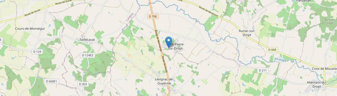 Saint-Pierre-sur-Dropt - Carte