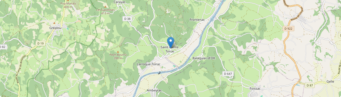 Saint-Pierre-Toirac - Carte