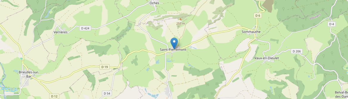 Saint-Pierremont - Carte
