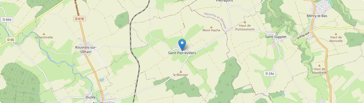 Saint-Pierrevillers - Carte