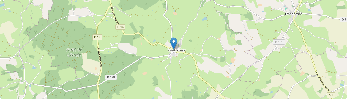 Saint-Plaisir - Carte