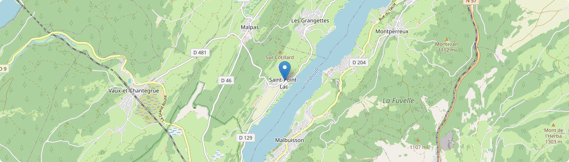 Saint-Point-Lac - Carte