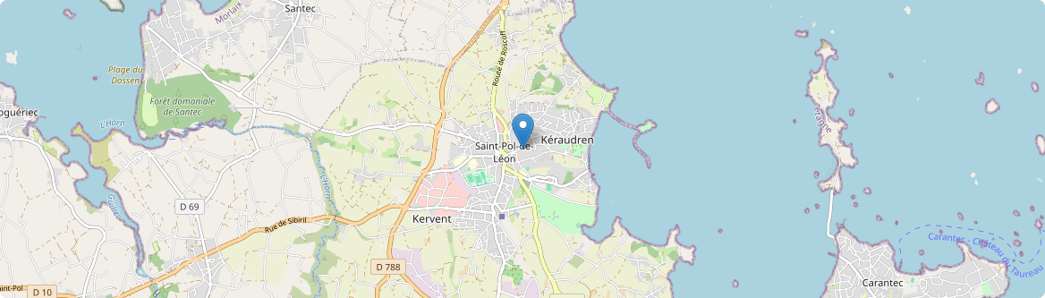 Saint-Pol-de-Léon - Carte