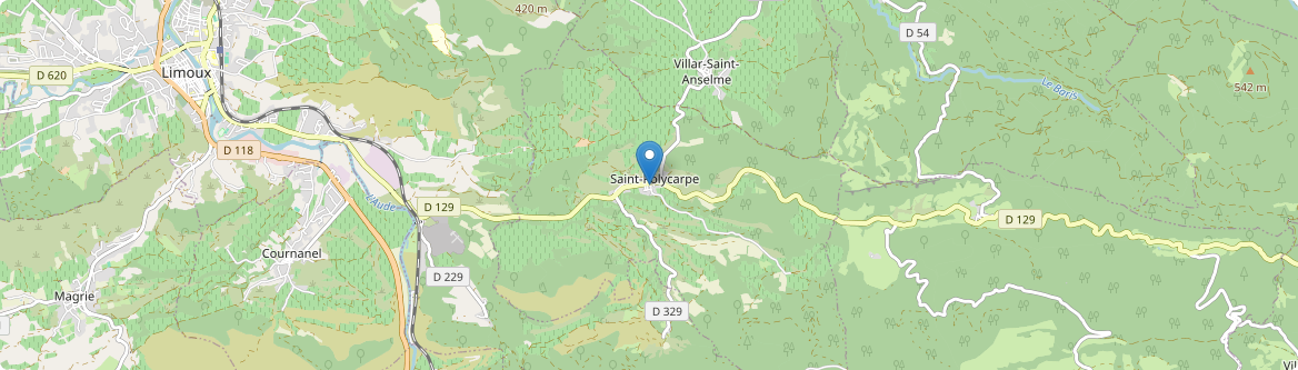 Saint-Polycarpe - Carte
