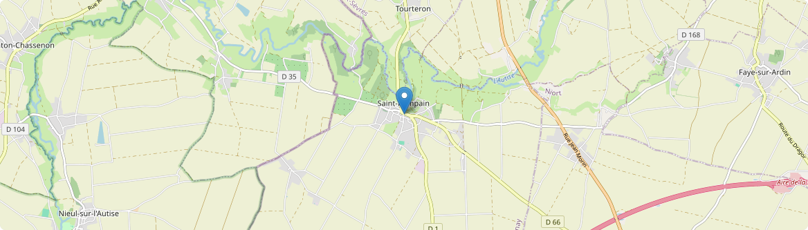 Saint-Pompain - Carte