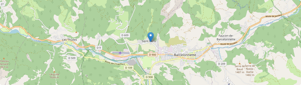 Saint-Pons - Carte