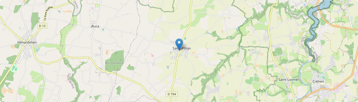 Saint-Pôtan - Carte