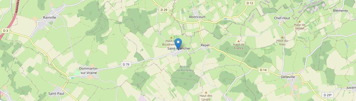 Saint-Prancher - Carte