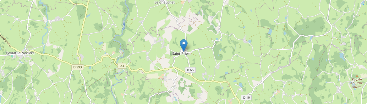 Saint-Priest - Carte