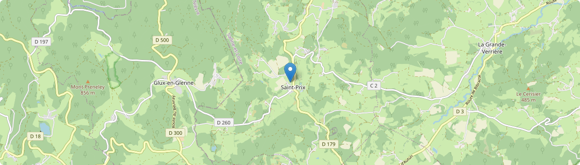 Saint-Prix - Carte