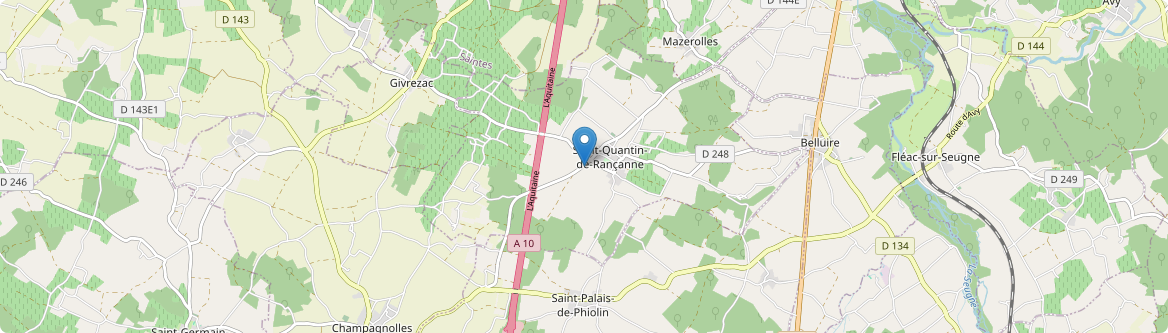 Saint-Quantin-de-Rançanne - Carte
