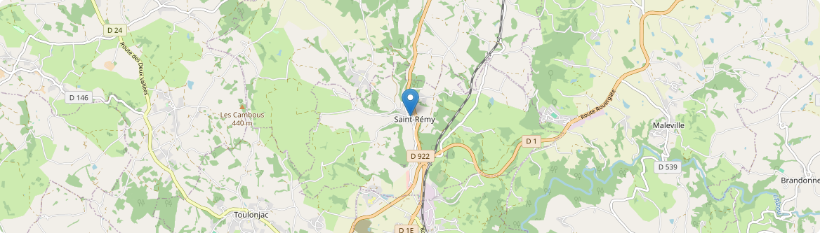 Saint-Rémy - Carte