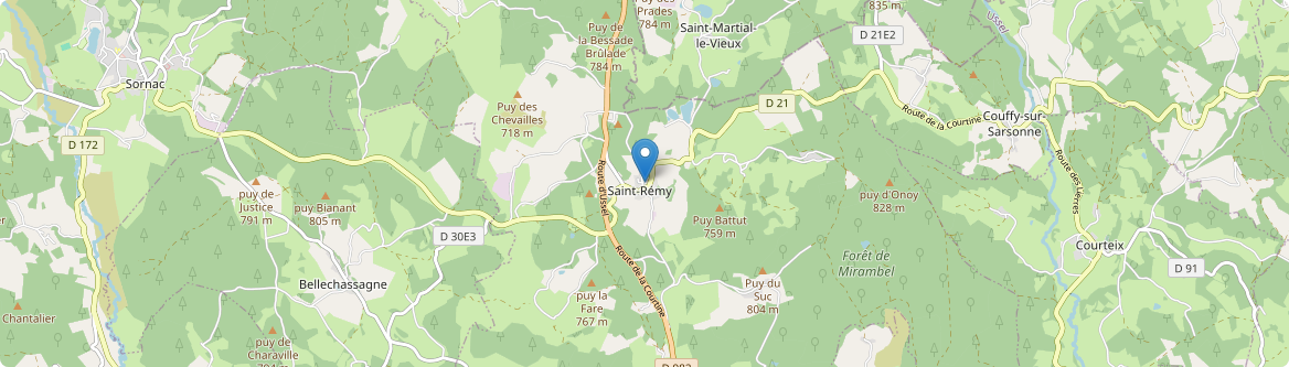 Saint-Rémy - Carte