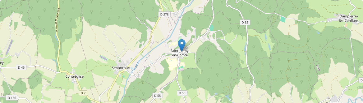 Saint-Rémy-en-Comté - Carte