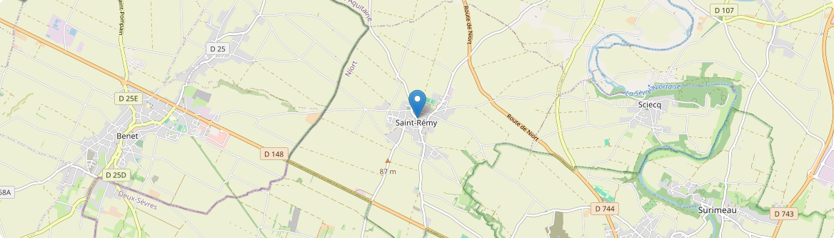 Saint-Rémy - Carte