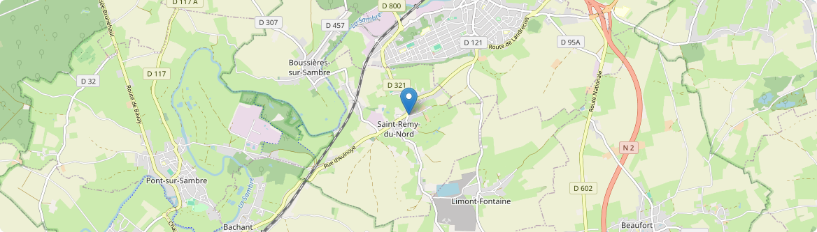 Saint-Remy-du-Nord - Carte