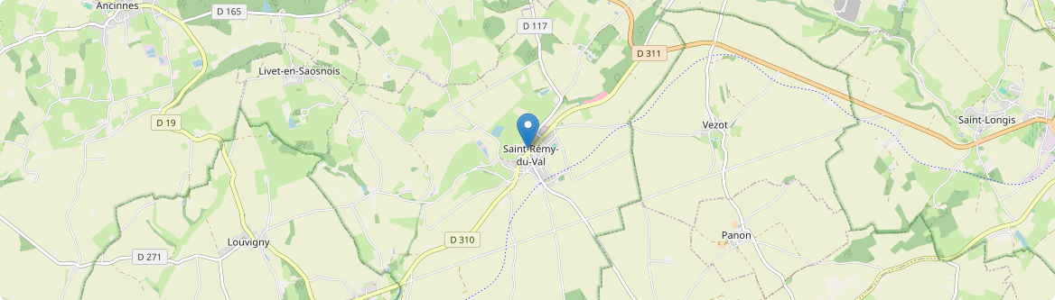 Saint-Rémy-du-Val - Carte