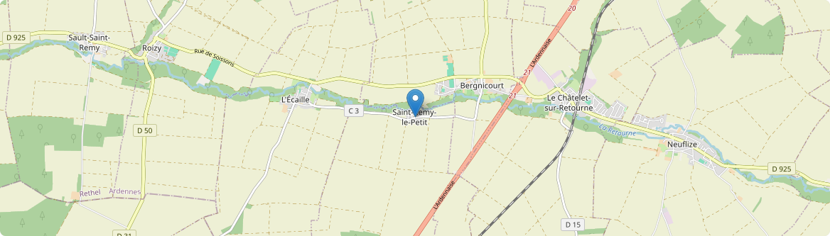 Saint-Remy-le-Petit - Carte