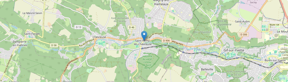 Saint-Rémy-lès-Chevreuse - Carte