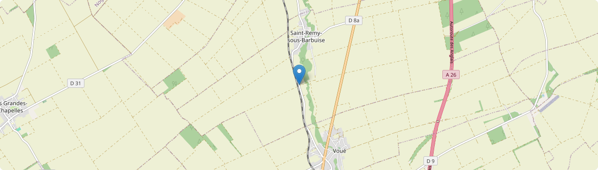 Saint-Remy-sous-Barbuise - Carte