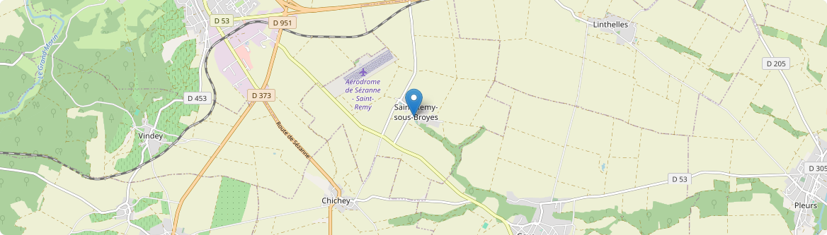 Saint-Remy-sous-Broyes - Carte
