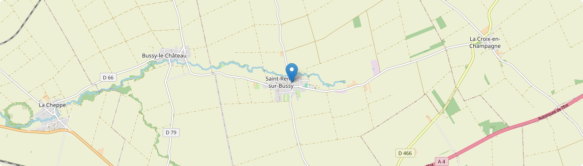 Saint-Remy-sur-Bussy - Carte