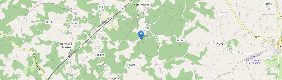 Saint-Romain - Carte