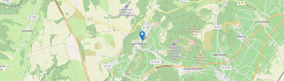 Saint-Romain - Carte