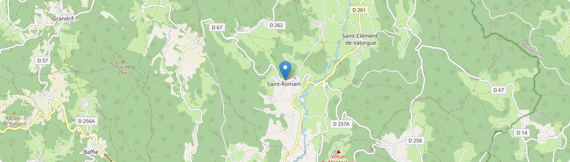 Saint-Romain - Carte